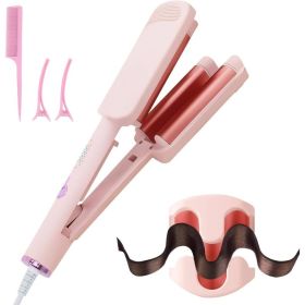 32mm Egg Roll Curling Iron Egg-Shaped Curler with Negative Ions Cake Roll Large Curls Short Hair Woolly Curls Water Wave Curling Iron