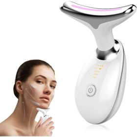 Neck Face Massager Face Sculpting Tool 3 Colour Modes And Vibration For Facial Massager For Double Chin (Option: W13535667)